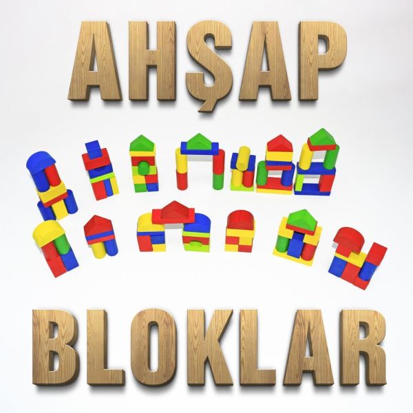 AHŞAP BLOKLAR (120 PARÇA)