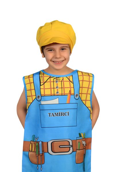 TAMİRCİ KOSTÜMÜ BASKILI