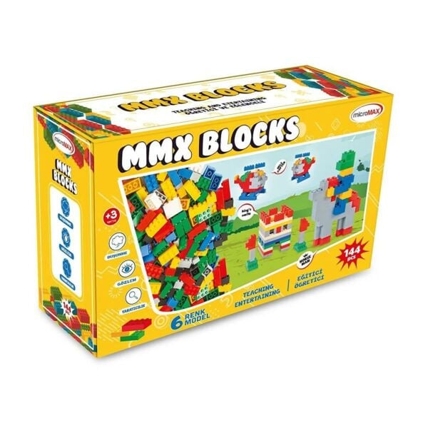 MİCROMAX 144 PARÇA LEGO SETİ