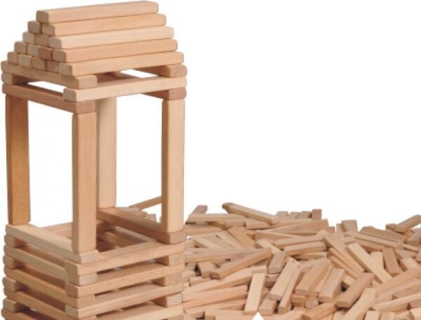 Ahşap Senka Jenga Oyunu (Uzun Parçalar)
