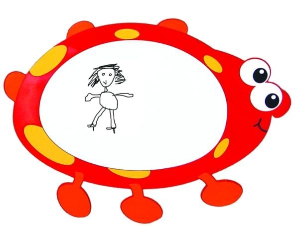 UĞUR BÖÇEĞİ FİGÜRLÜ YAZI TAHTASI