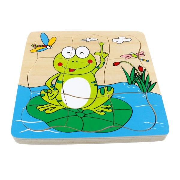 KURBAĞA GELİŞİM EVRELERİ PUZZLE