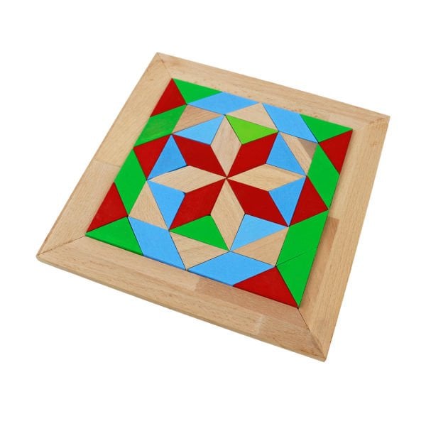 AHŞAP TANGRAM 23X23 CM