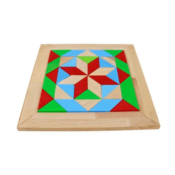 AHŞAP TANGRAM 23X23 CM