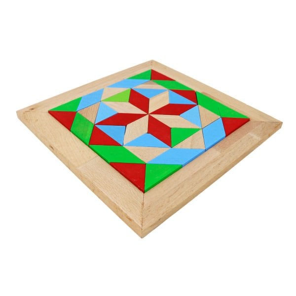 AHŞAP TANGRAM 23X23 CM