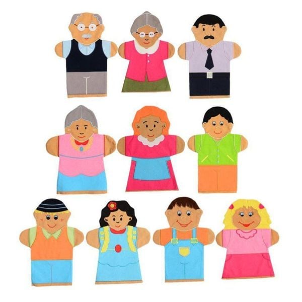 İNSAN FİGÜRLÜ KUKLALAR (10 PARÇA)