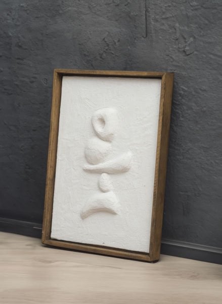 “Balance” Alçı Dokulu Tablo