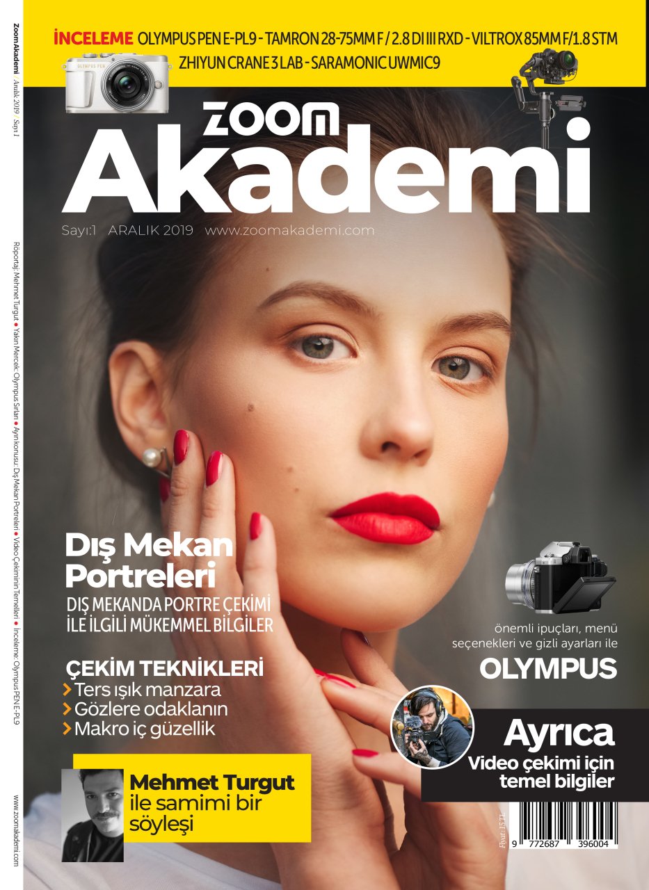 ZOOM AKADEMİ SAYI 1 ARALIK 2019