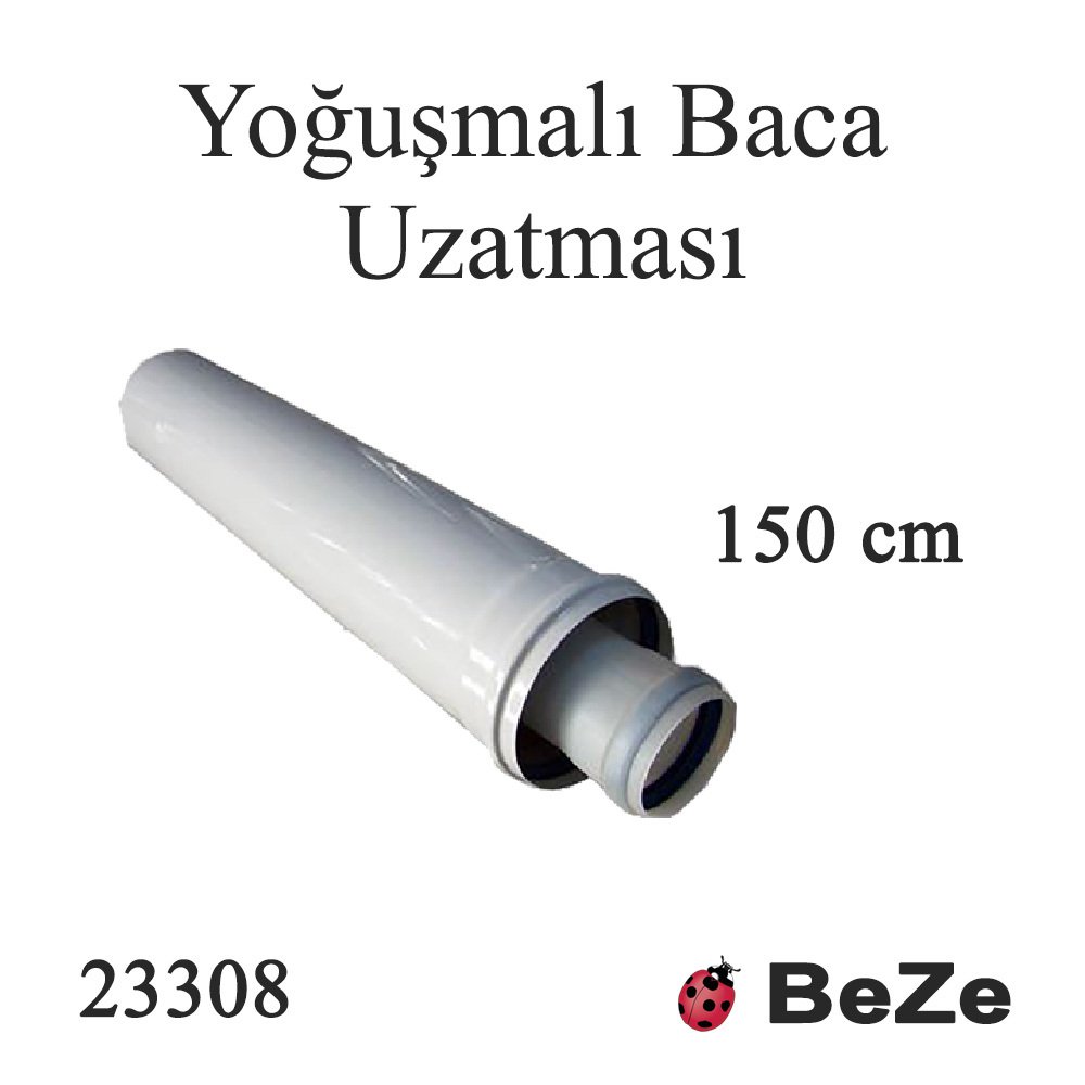 Yoğuşmalı Uzatma Baca  150 cm