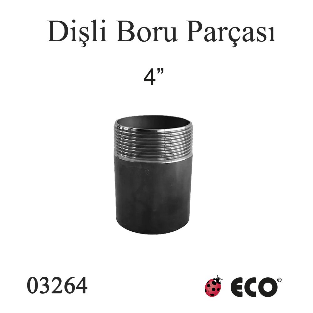 ECO DİŞLİ BORU 4''