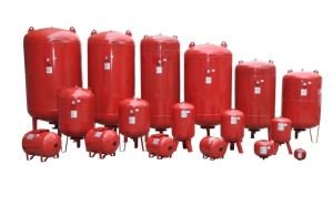 80 Lt Kapalı Genleşme Tankı Yatık PN 10