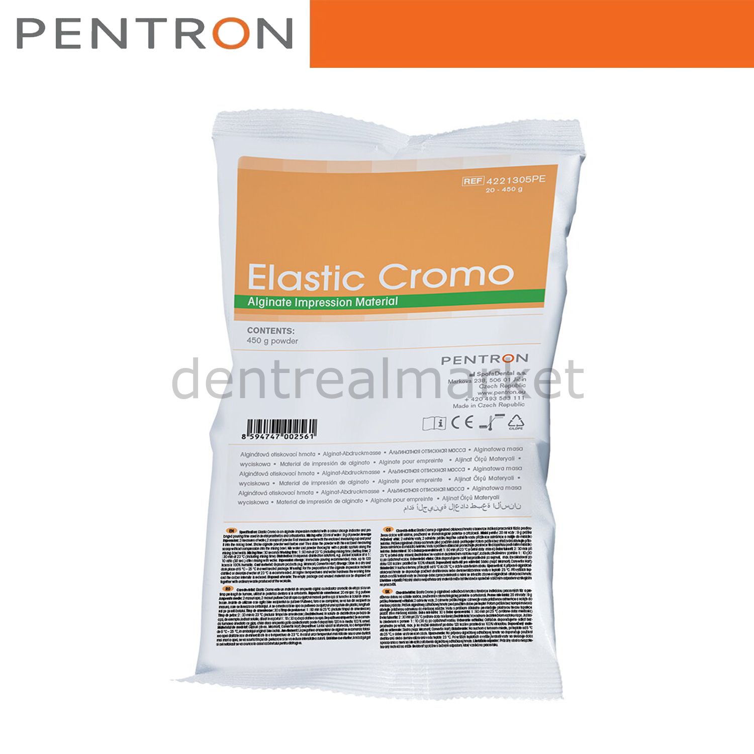 Elastic Cromo Aljinat Kromatik Ölçü