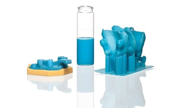 3D Yazıcı Reçine Nexdent Tray Blue