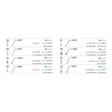 Piezo Cerrahi Uçları - Socket Lift Uçları