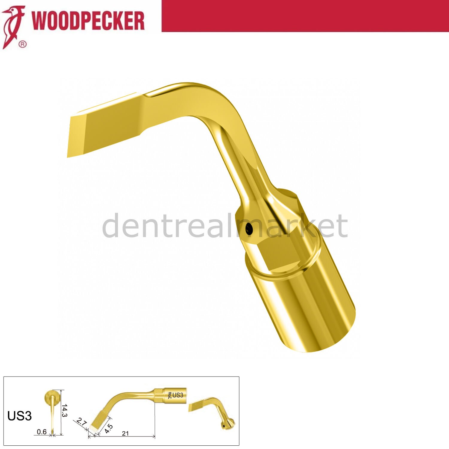 Woodpecker - Mectron Piezo Uç - US3 ***