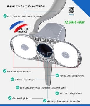 Elio HDM Mikroskobik Cerrahi Reflektör + Kamera