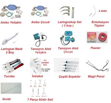 Dental Acil Müdahale Seti Standart