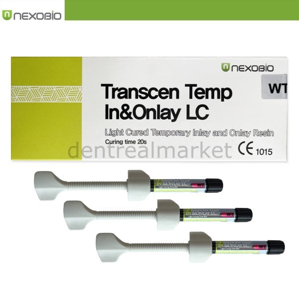 Transcen Temp In & Onlay LC Geçici Dolgu 3*2,5 gr