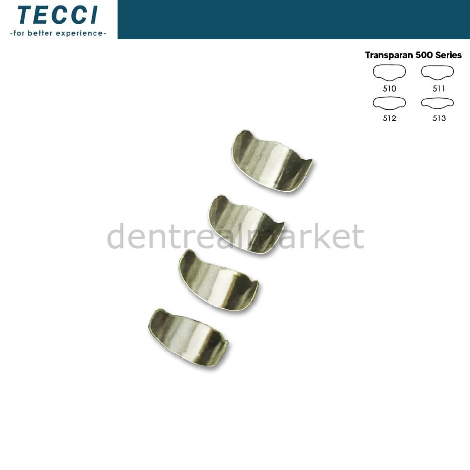 Tecci Bölgesel Matrix Bandı - Transparan - 500 Seri