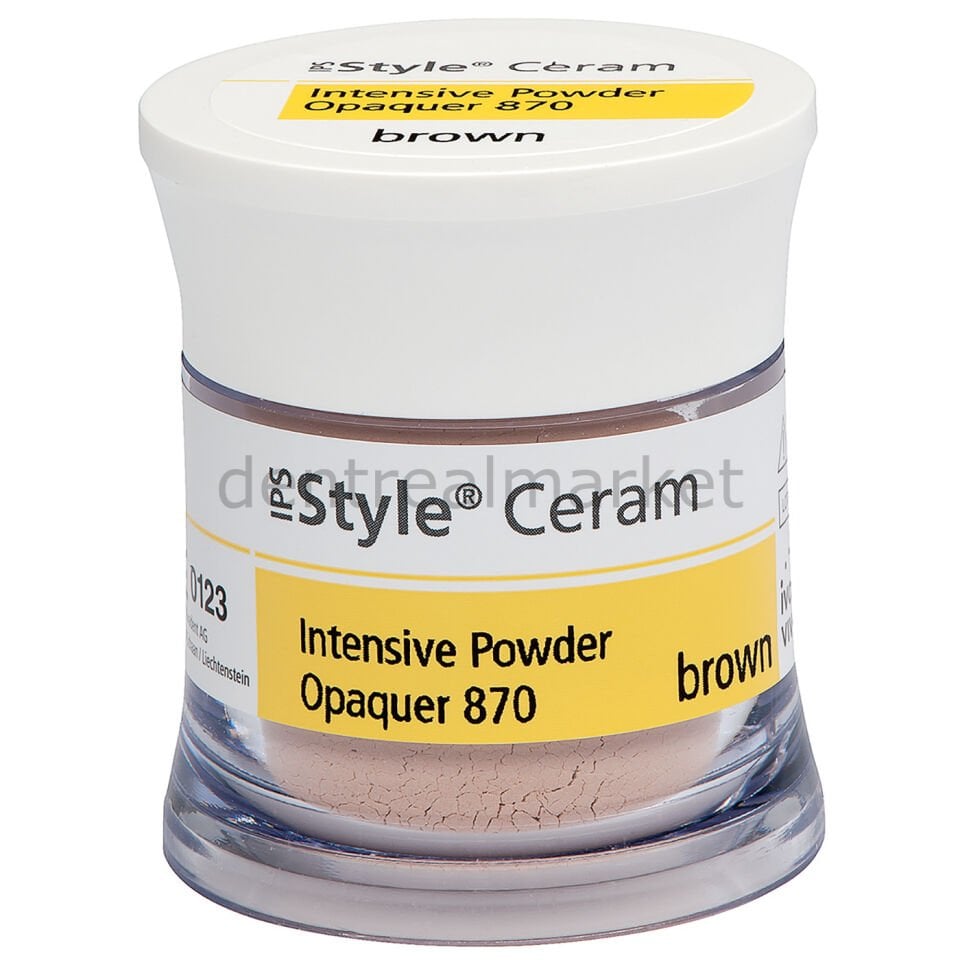 IPS Style Ceram Intensive Powder Opaquer 870 18g Refills - Metal Ceramics