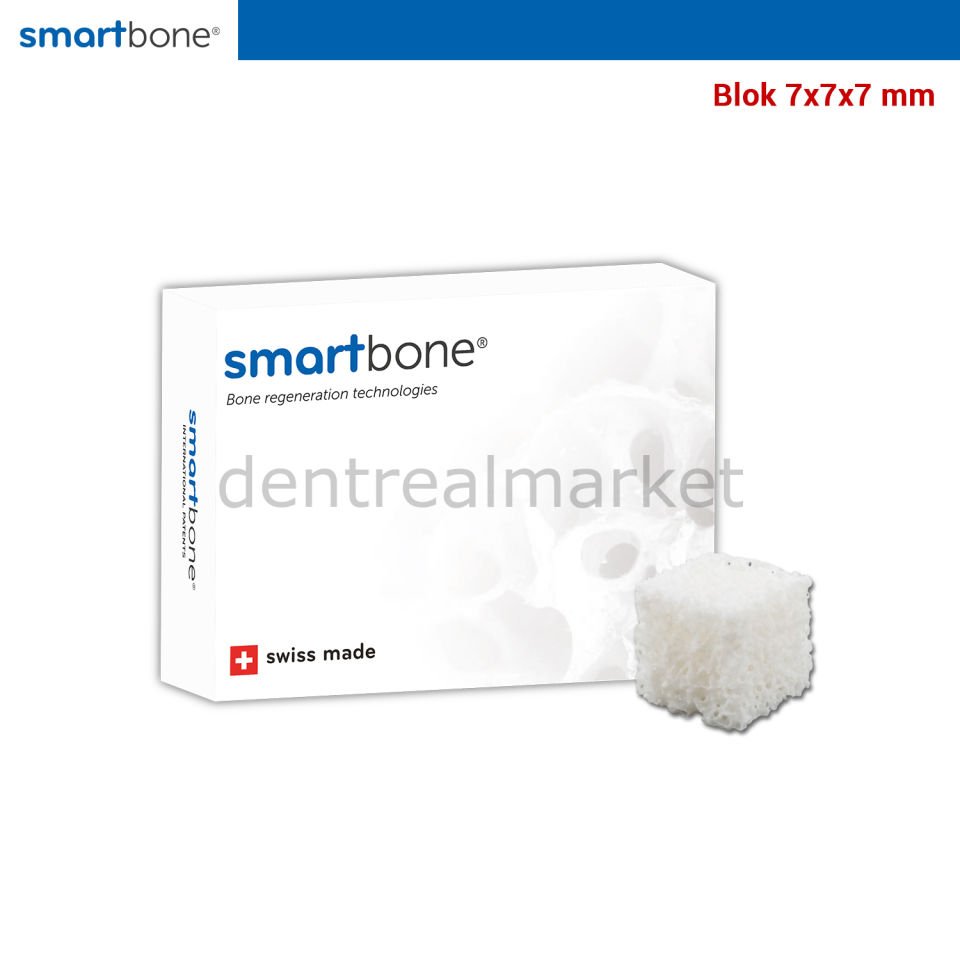 Smartbone Blok Kemik Greft - Sığır Kaynaklı 7x7x7 mm