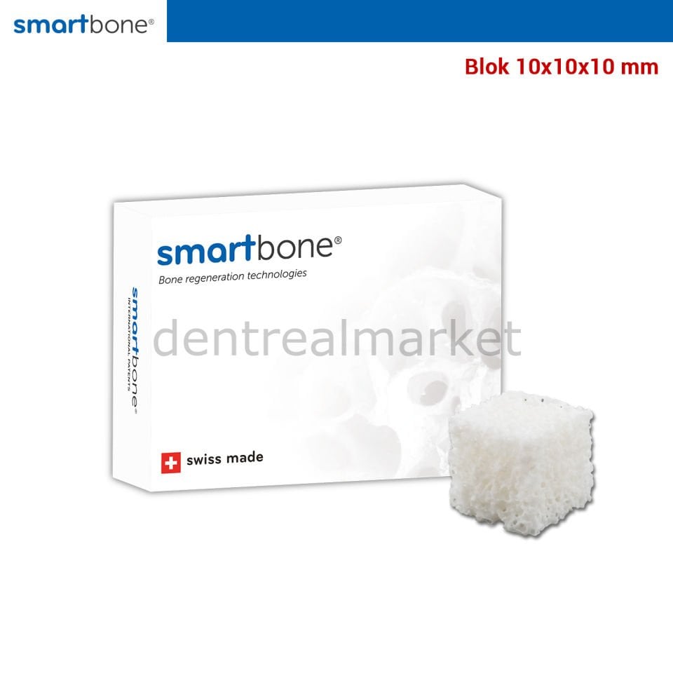 Smartbone Blok Kemik Greft - Sığır Kaynaklı 10x10x10 mm