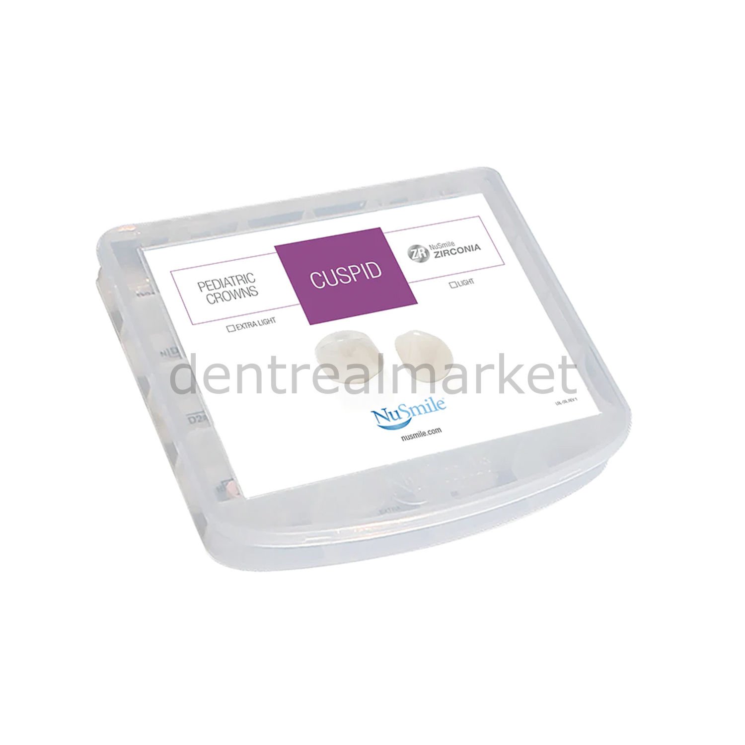 ZR Cuspid Pediatric Crowns Evaluation Kit 16 Crowns - Pediatrik Zirkon Kron***