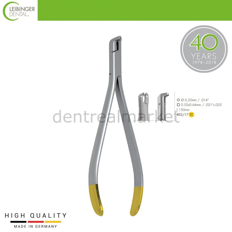 Orthodontik Pens - Distal End Cutter TC (Safety Hold) Distal Uç Kesici - 150 mm