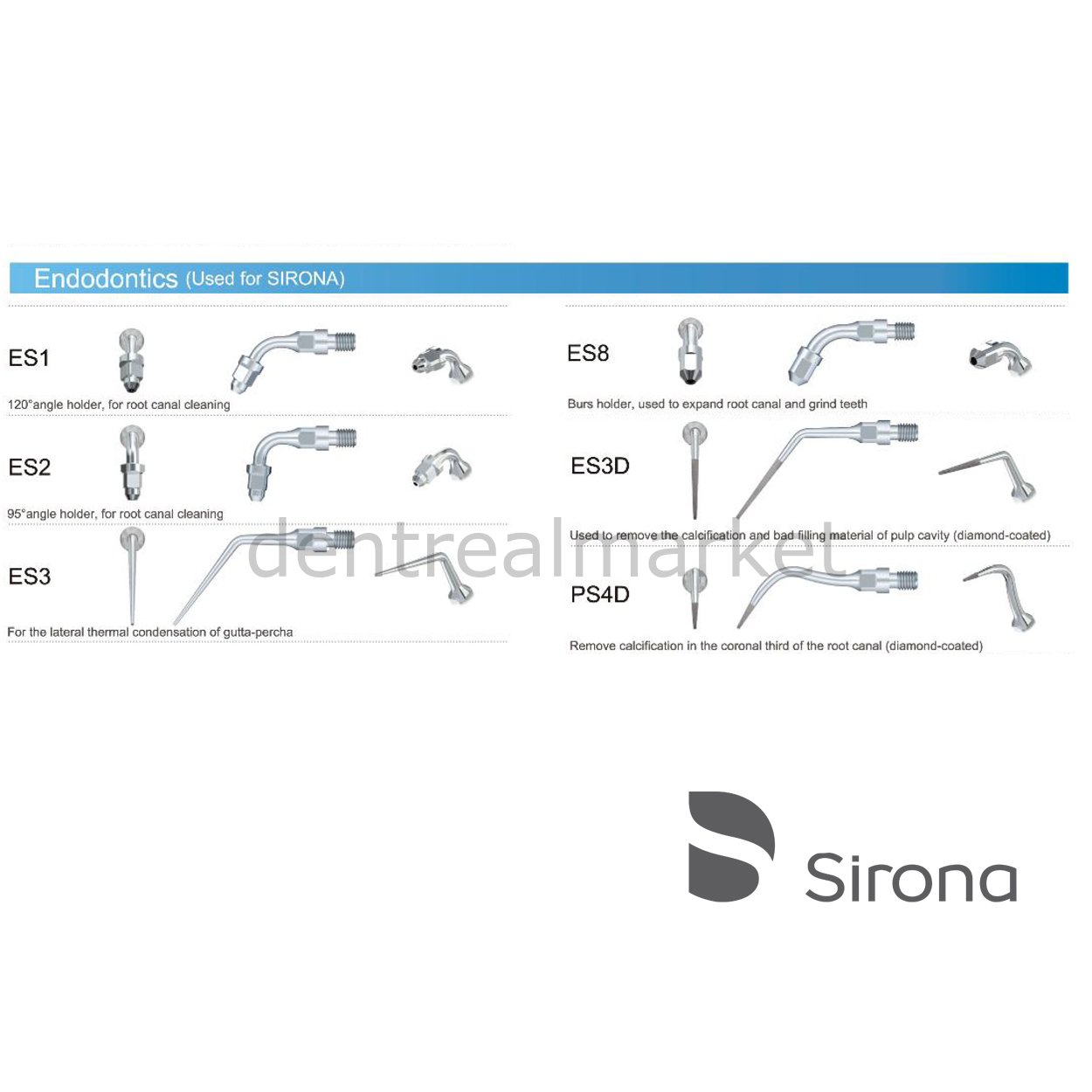 Sirona Kavitron Uçları - Endodonti