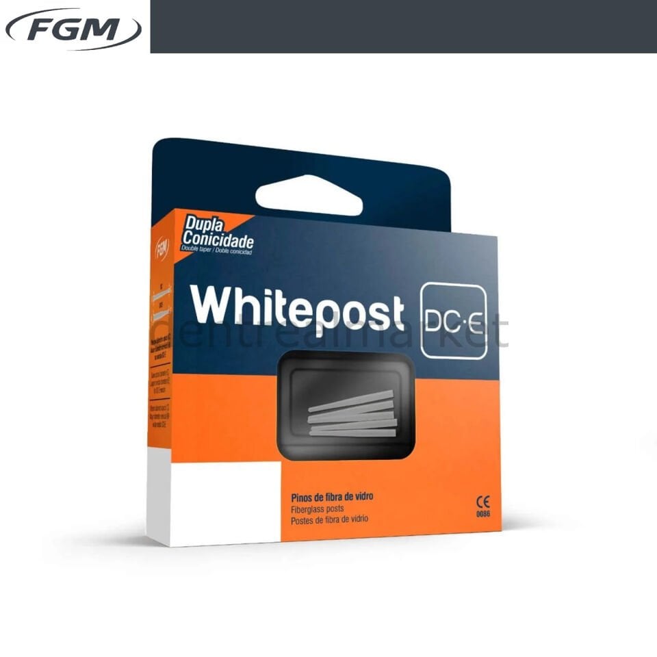 White Post DC-E Fiber Post 5'li Kit