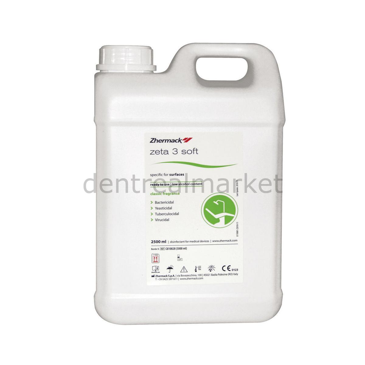 Zeta 3 Soft Yüzey Dezenfektanı - 5 Lt (2x2.5L)