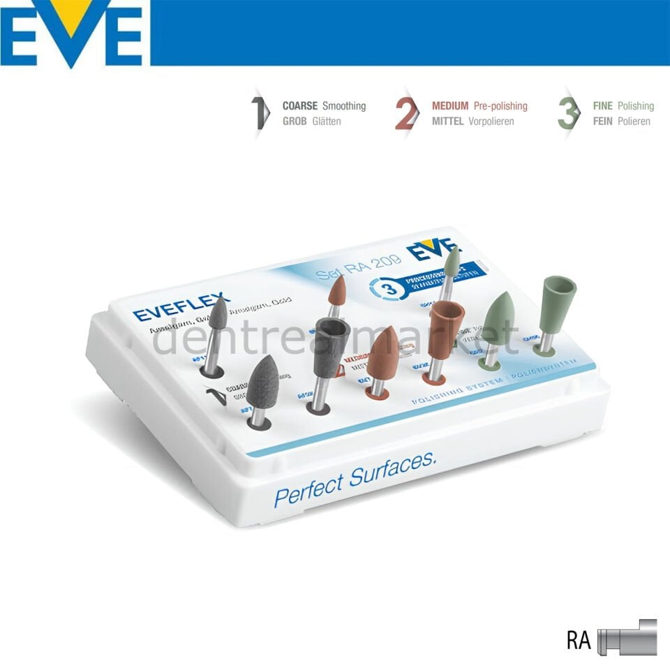 Eveflex Metal ve Amalgam Cila Lastik Seti - RA209