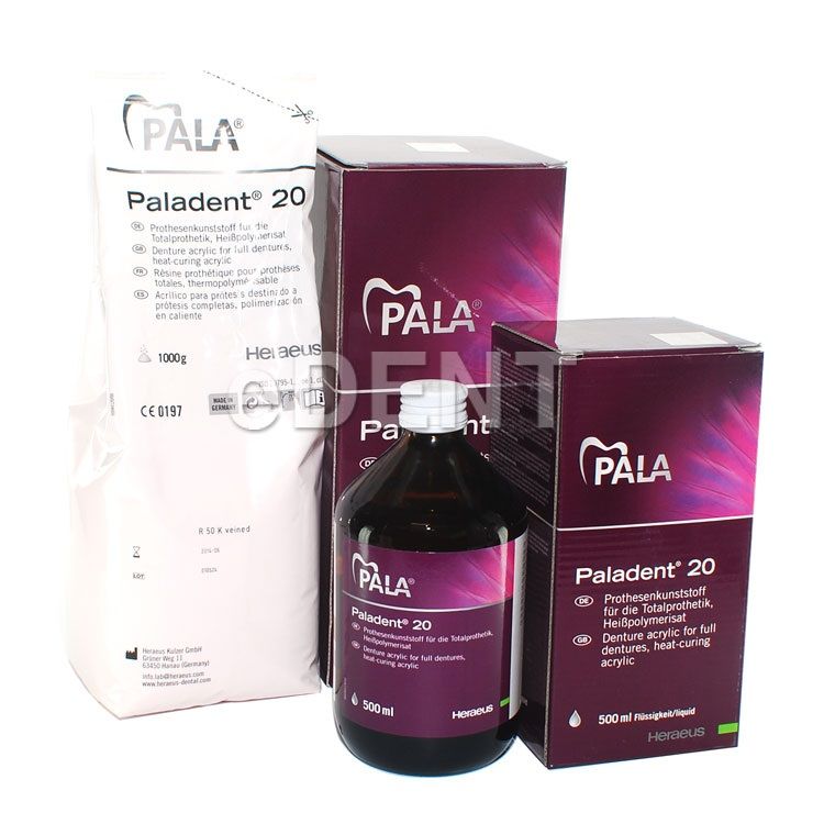 Paladent Akrilik Soğuk 1kg Toz+500ml Likit