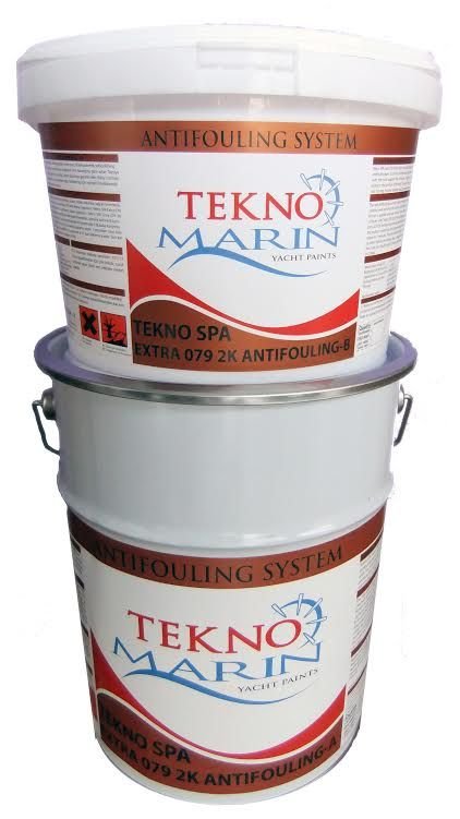 TEKNO SPA EXTRA 2K 079 Zehirli Boya,  ANTIFOULING, 4LT- 6.5KG