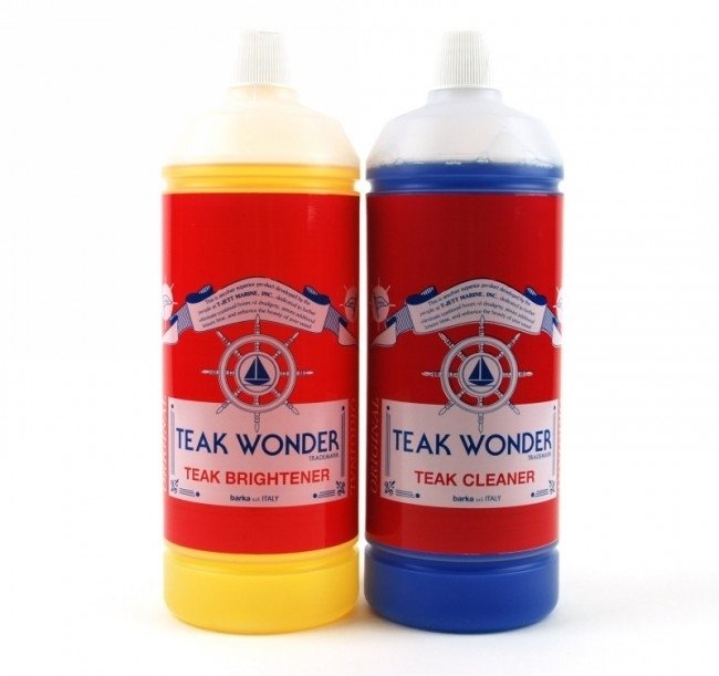 Teak Wonder Combo Pack, Tik Bakım Seti, İkili, Brightener&Cleaner