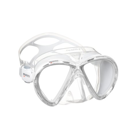 Mares X-VU LiquidSkin Sunrise Maske Şeffaf/Beyaz