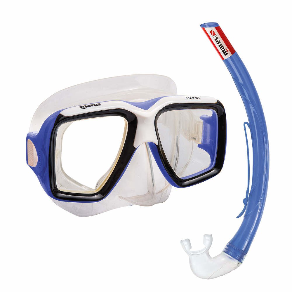 ROVER Maske & Şnorkel  Set (6 Adet) Şeffaf/Mavi