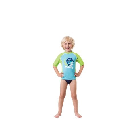 Mares RASH GUARD S/S Kısa Kol Erkek Çocuk (UPF50+)