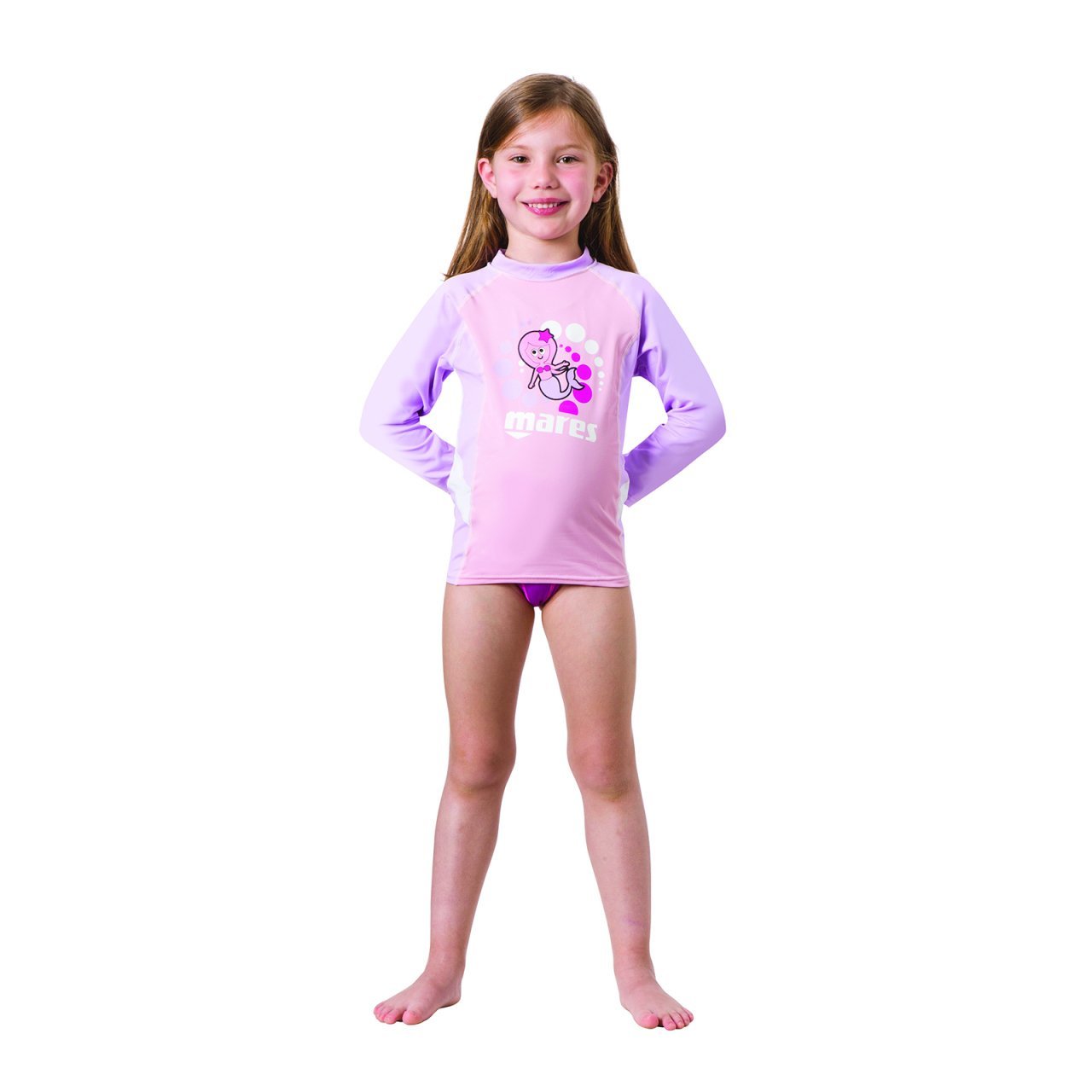Mares RASH GUARD L/L Uzun Kol Kız Çocuk (UPF50+)