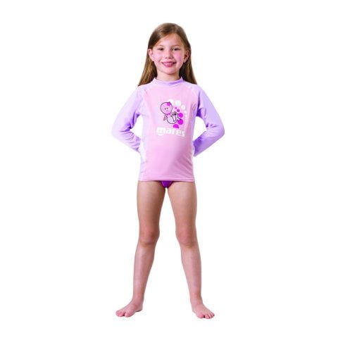 Mares RASH GUARD L/L Uzun Kol Kız Çocuk (UPF50+)