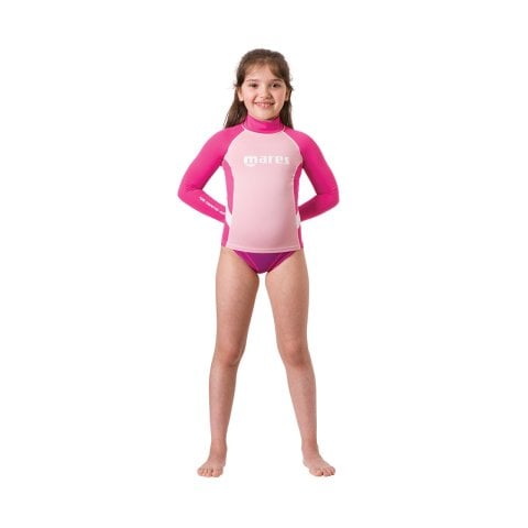Mares RASH GUARD L/S Kısa Kol Kız Çocuk (UPF50+)