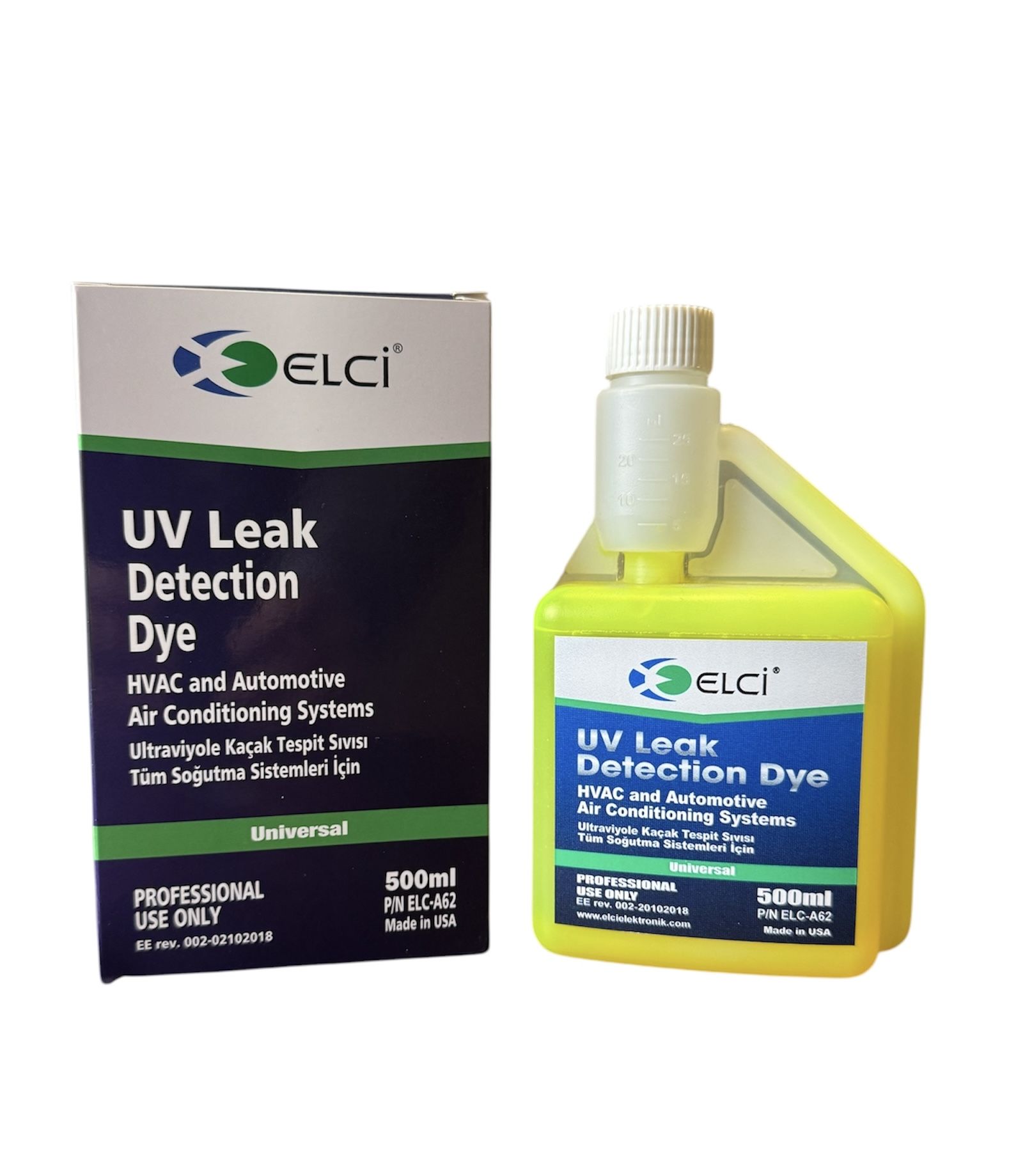 UV Kaçak Arama Sıvısı 500 ml (65 araç)