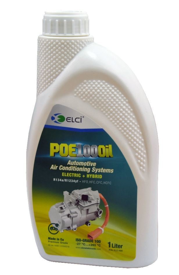 Hibrid ve Elektrikli Araçlara Özel Yağ 1 Lt. ELCI POE 100