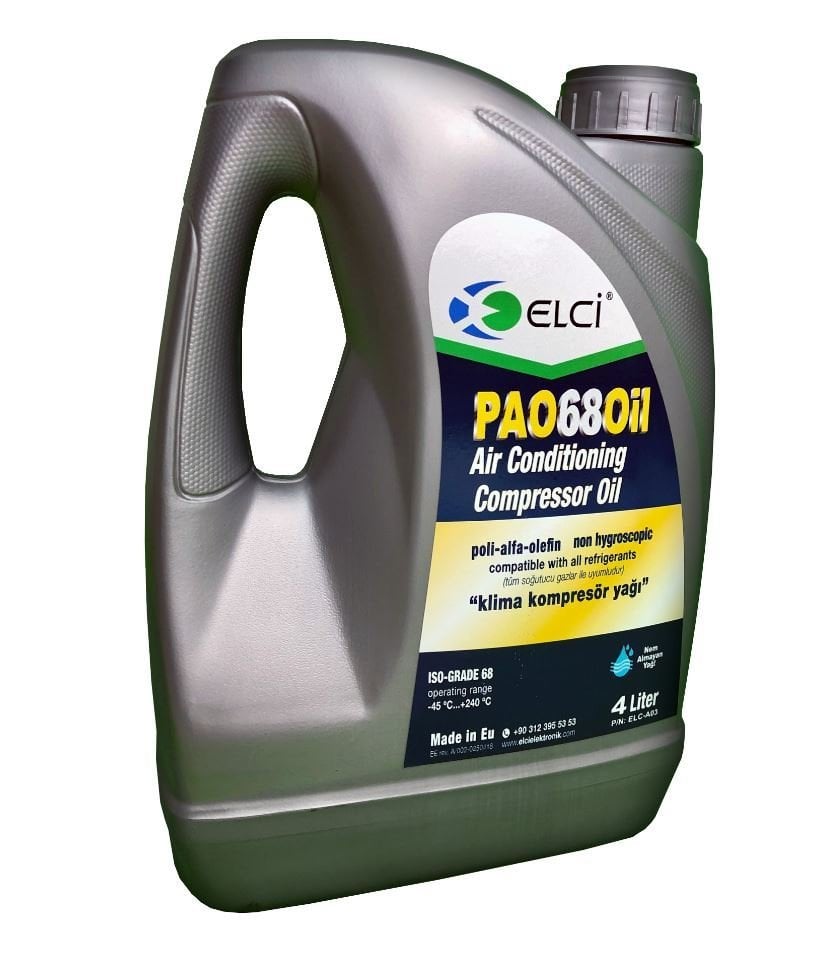 ELCI Klima Yağ PAO Oil68 4 LT.