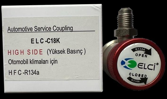 İtalyan Yüksek Basınç Gaz Verme Vanası (Adaptör) R134A