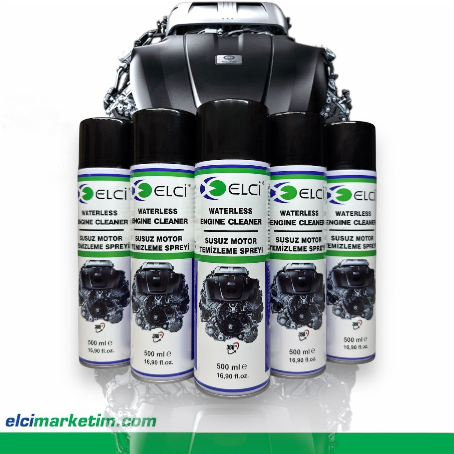 6'lı SUSUZ MOTOR TEMİZLEME (6X500ml)