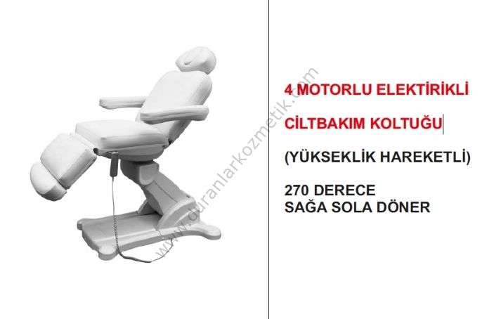 4 MOTORLU ELEKTRİKLİ CİLT BAKIM KOLTUĞU