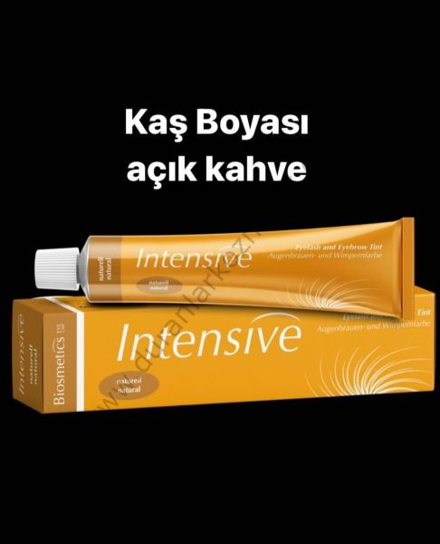 Biosmetics kaş kirpik boyası 20 ml açık kahve natural