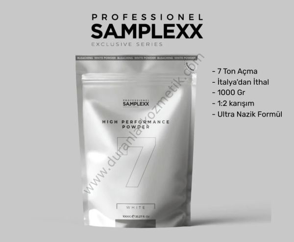 Samplex saç açıcı 1000 gr white 7 ton