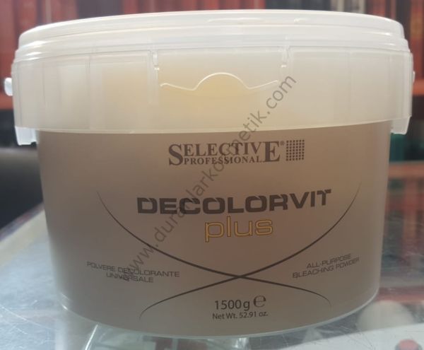 Selective saç açıcı 1500 gr decolorvit beyaz yeni
